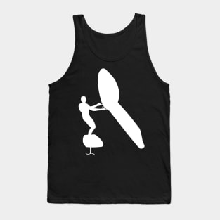 Wingsurfing with wingfoil Tank Top